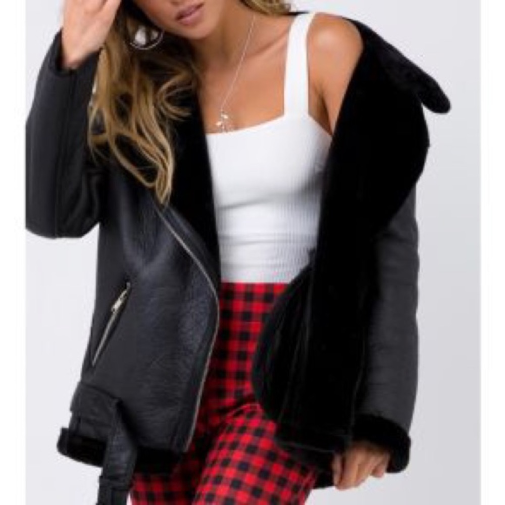 Princess Polly Smoke and Mirrors Jacket